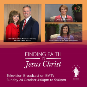 Finding Faith in Jesus Christ, Episode 4, Elder and Sister Nattress, Sister Eubank, Sister Craven, Papua New Guinea, Television broadcast