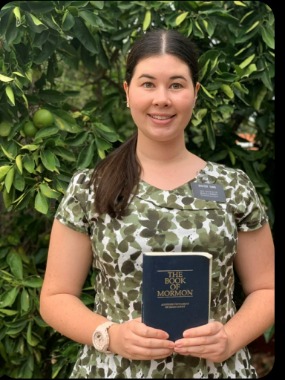 Sister Emily Tang, from Perth, Western Australia, is serving as a missionary with The Church of Jesus Christ of Latter-day Saints in the New Zealand Wellington Mission.