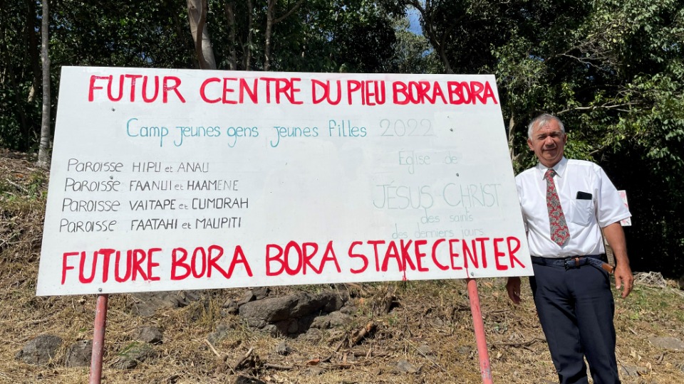 Bora Bora stake centre site.