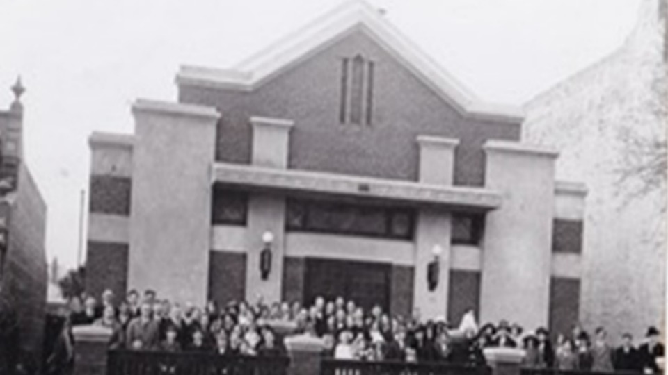East Melbourne Chapel of The Church of Jesus Christ of Latter-day Saints. Dedication 13 August 1922.