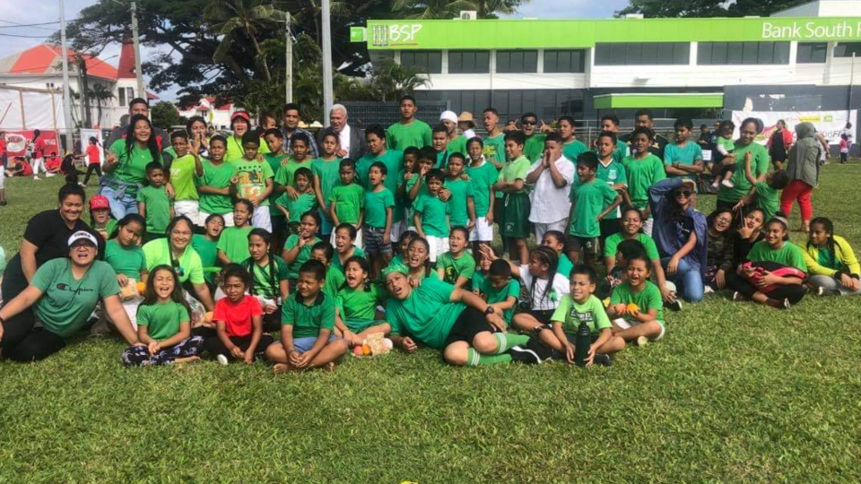 Teufaiva-Stake-President-Ian-Tuihalangingie-and-some-of-the-Primary-children-from-his-stake-take-part-in-'One-Tonga-Kid-Fit'-event-in-Nuku'alofa.-Tonga,-July-2021
