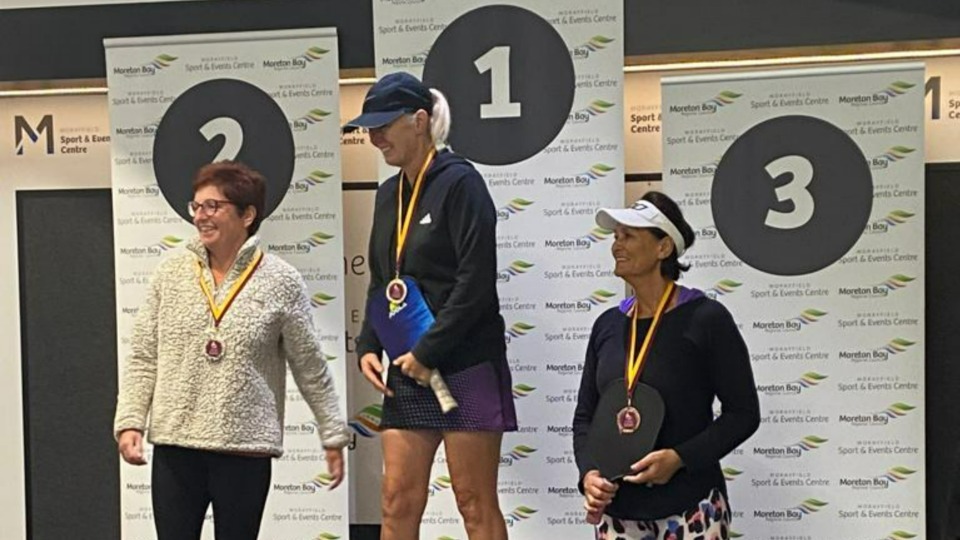 Winnie Green, a Latter-day Saint from Beenleigh, Australia, won a bronze medal at the Queensland Pickleball tournament in 2022.