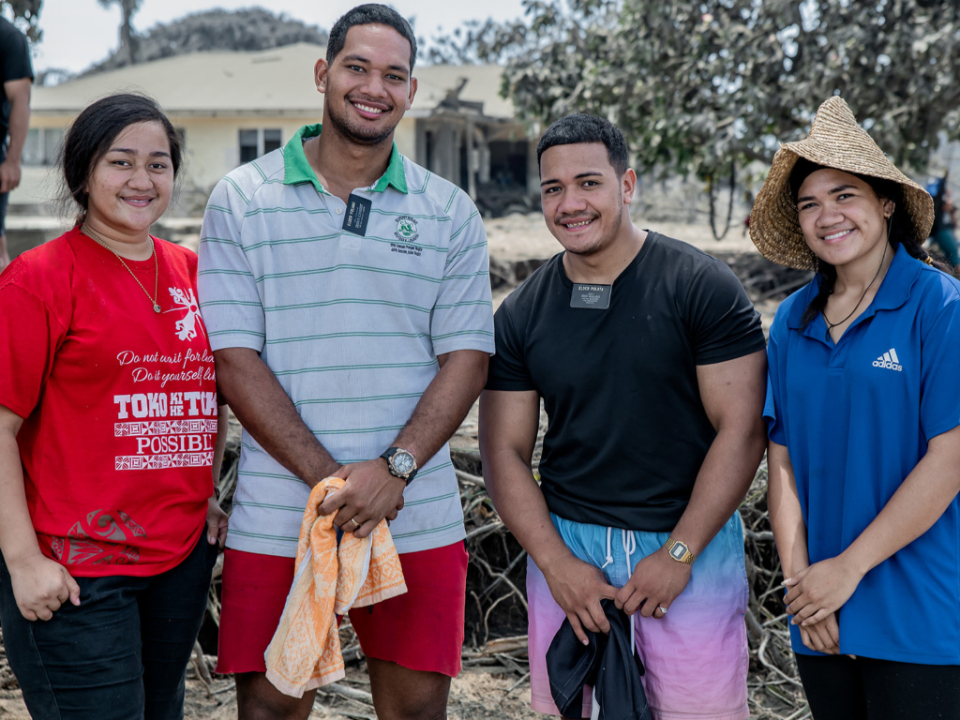 misioneros en Tonga