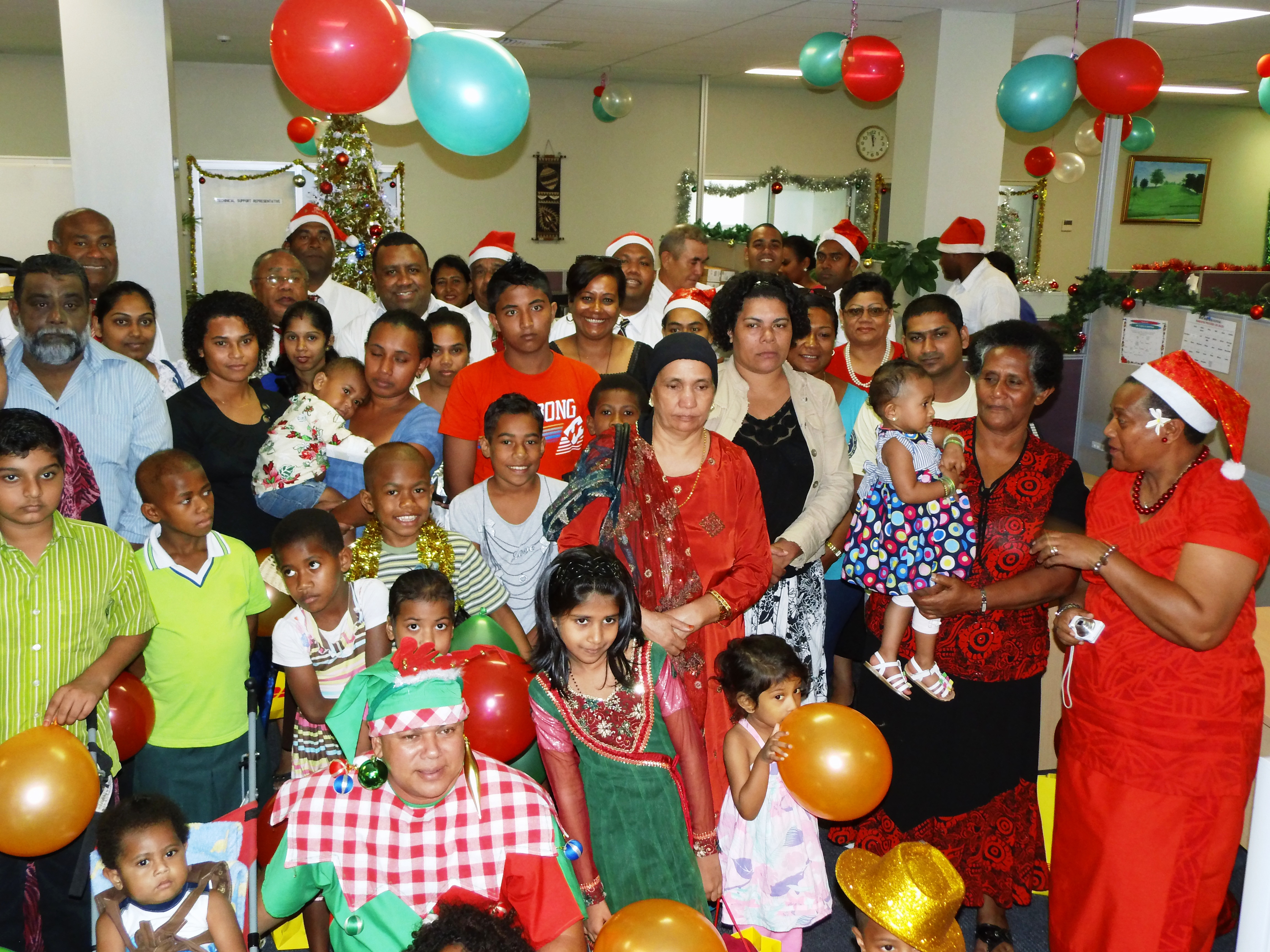 Christmas children in Fiji 2